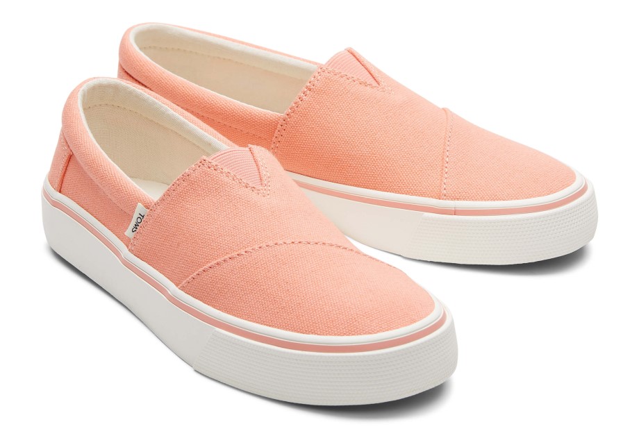Toms Fenix Slip En Rosa Melocotón