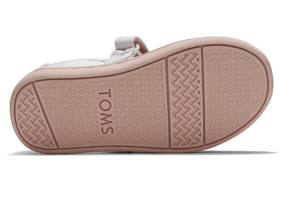 Toms Tiny Mary Jane Slip-on Blanco