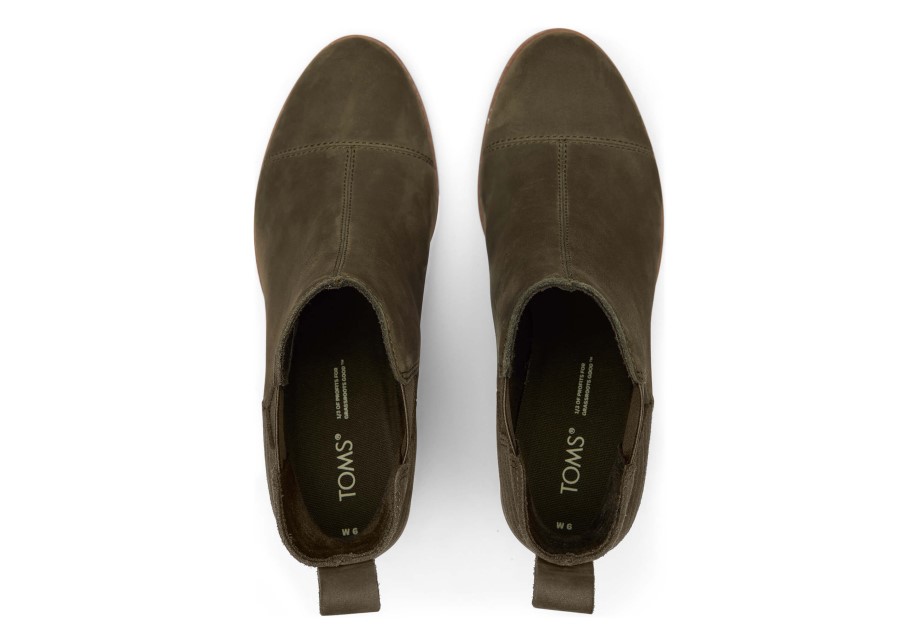 Toms Everly Botín Verde Oliva