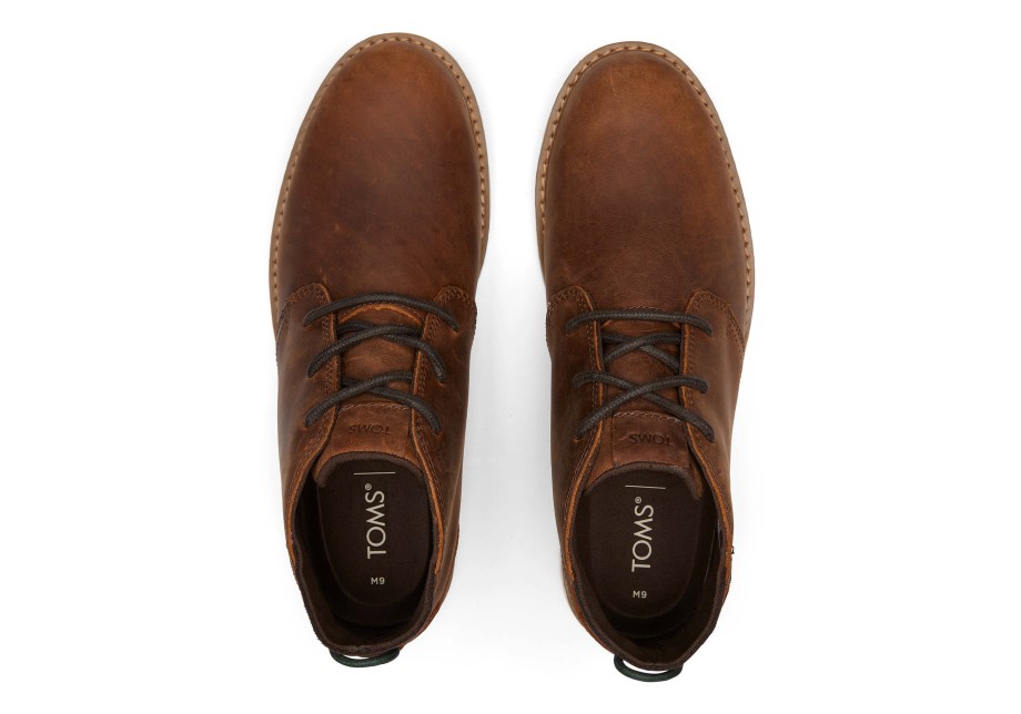 Bota Toms Navi Resistente Al Agua Marrón Topacio