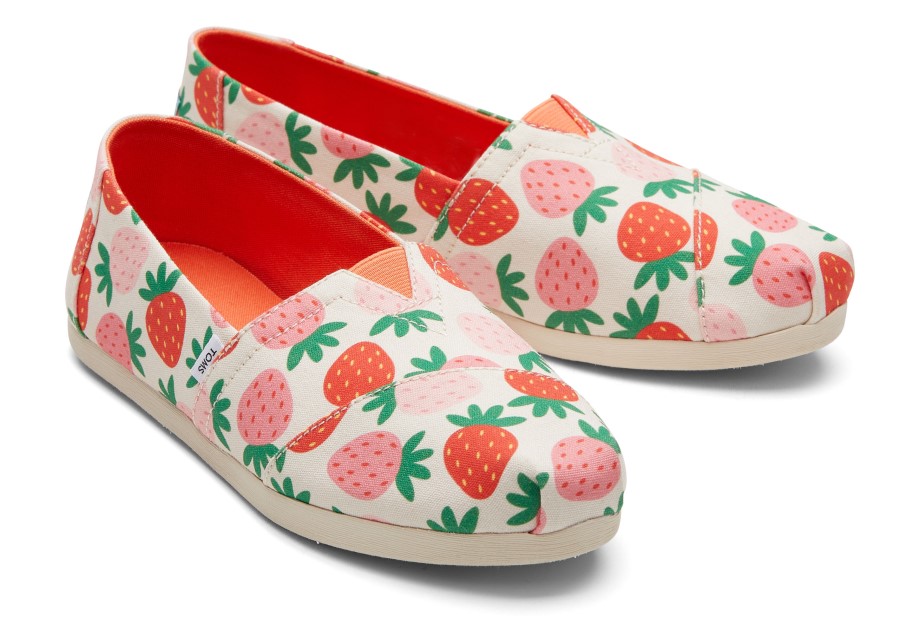 Toms Alpargata Fresas Abedul Fresa