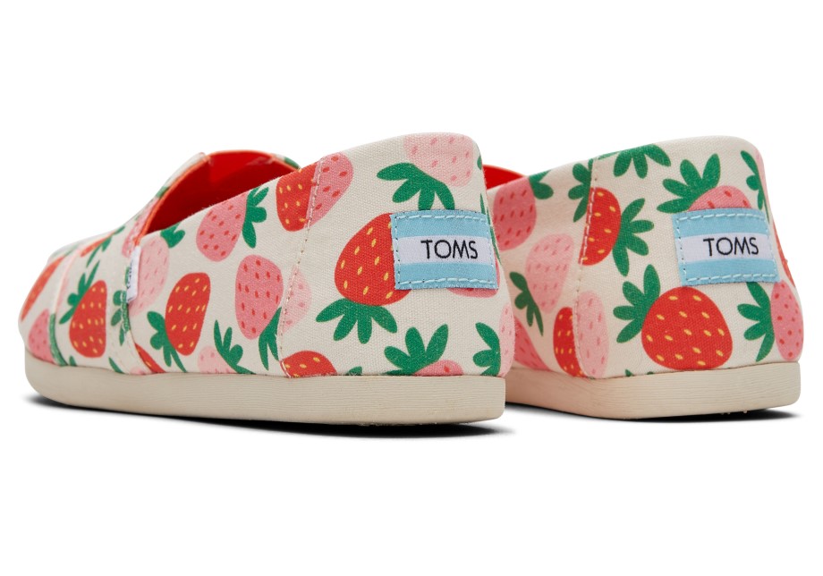 Toms Alpargata Fresas Abedul Fresa