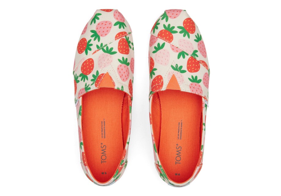 Toms Alpargata Fresas Abedul Fresa