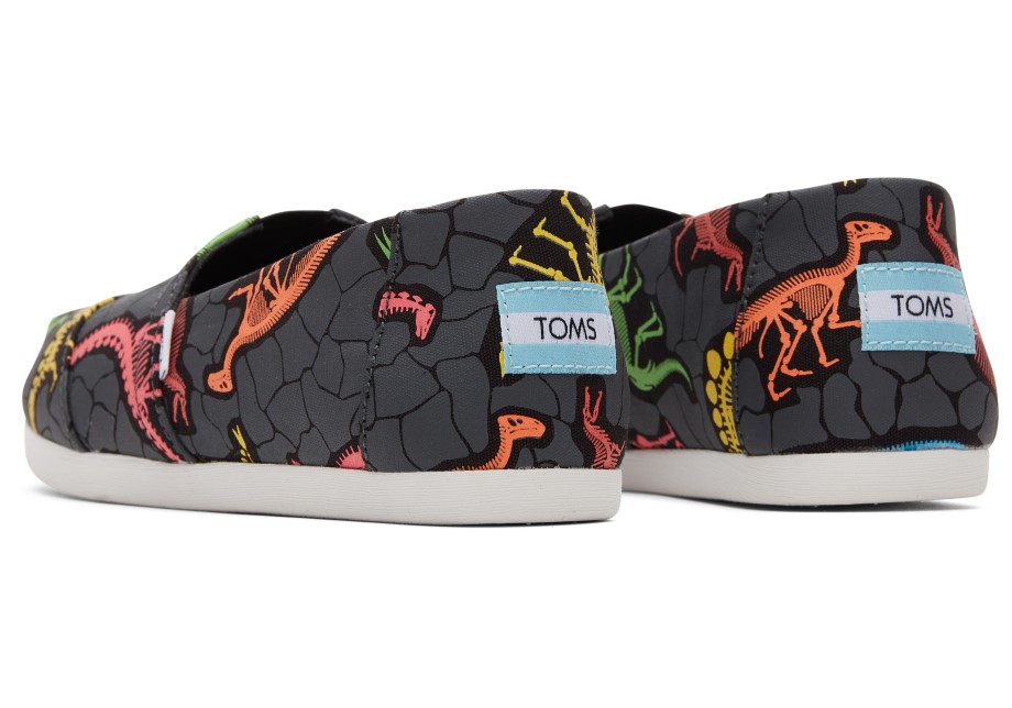 Toms Alpargata Dino Neón Multi Dino