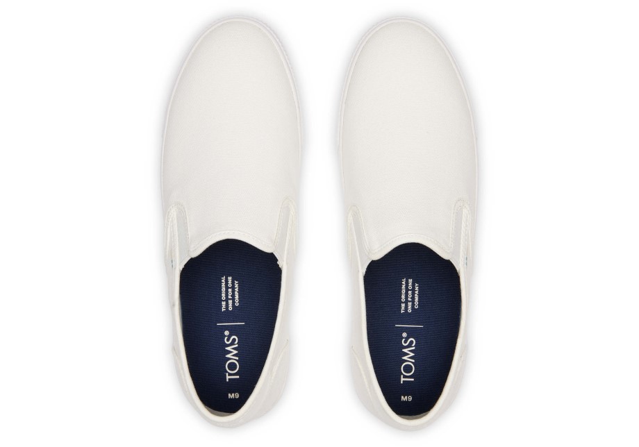 Toms Baja Slip En Blanco