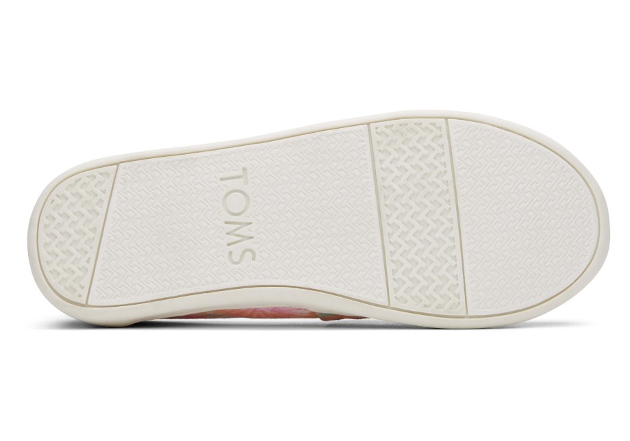 Alpargata Juvenil De Toms Tie Dye Rosa Tie Dye