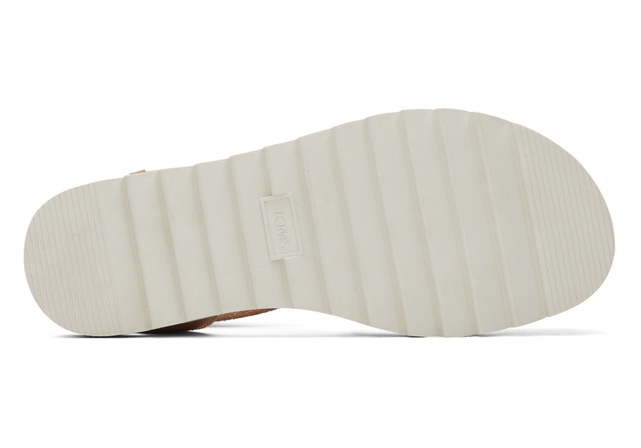 Toms Sidney Sandalia Beige Cálido