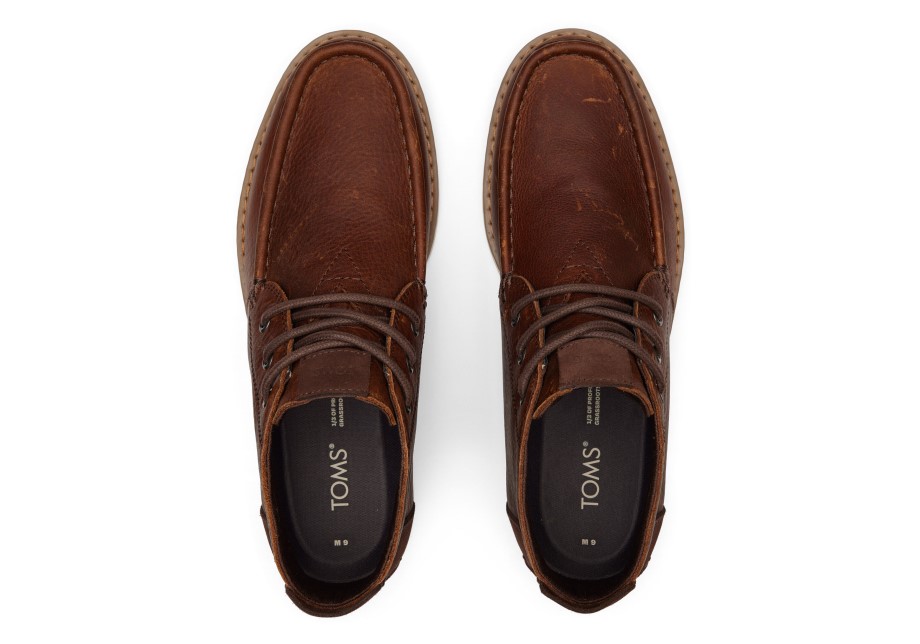 Bota Toms Chukka Resistente Al Agua Cacahuete Marrón