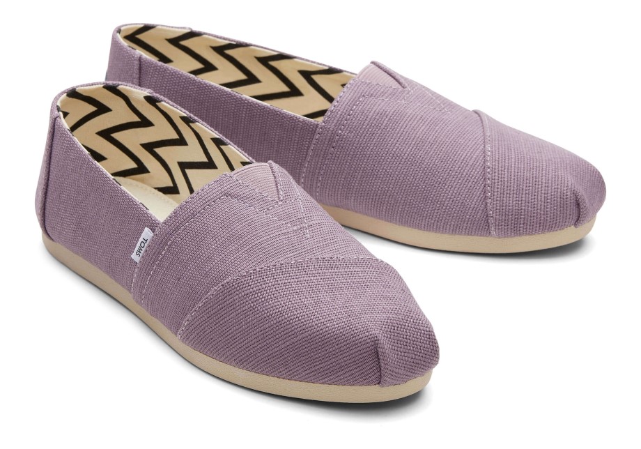 Toms Alpargata Heritage Lienzo Mora Morada