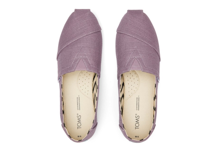 Toms Alpargata Heritage Lienzo Mora Morada