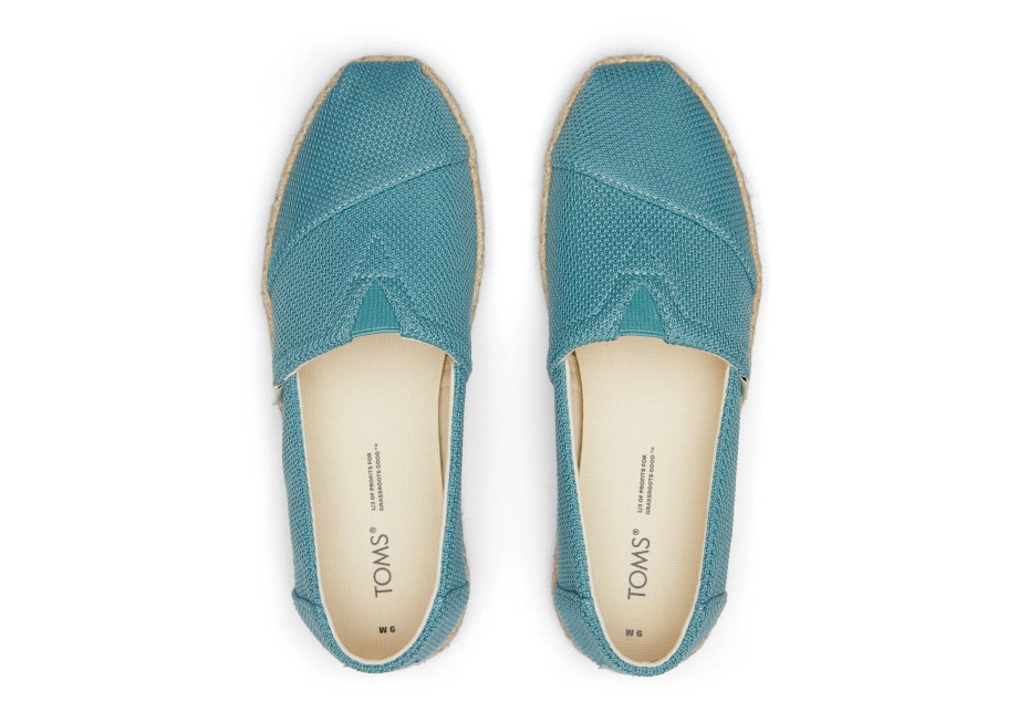 Toms Espadrille Alpargata Repreve Mineral Blue