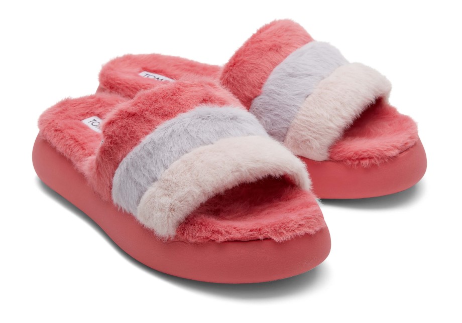 Toms Malva Diapositiva Rosa Colorblock