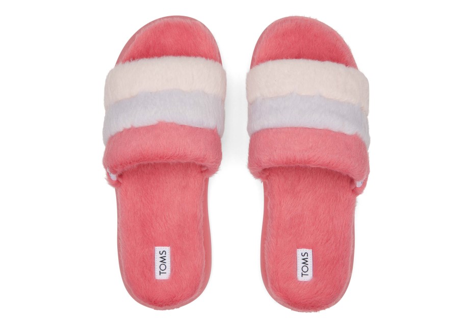 Toms Malva Diapositiva Rosa Colorblock