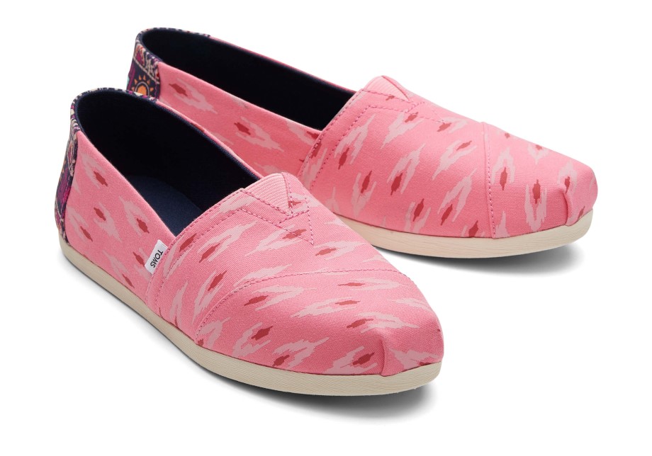 Toms Alpargata Flechas Ikat Rosa