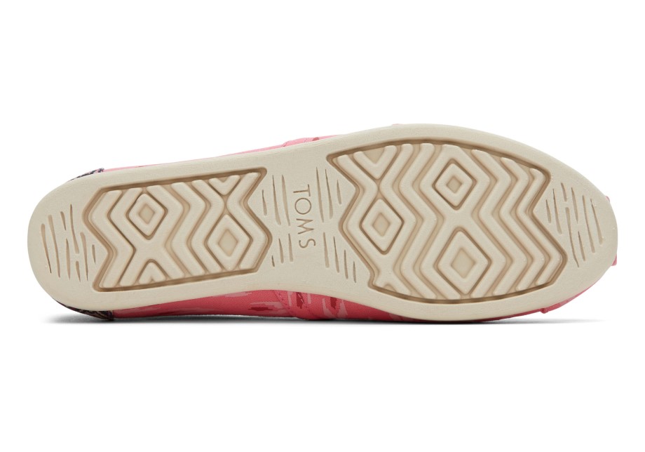 Toms Alpargata Flechas Ikat Rosa