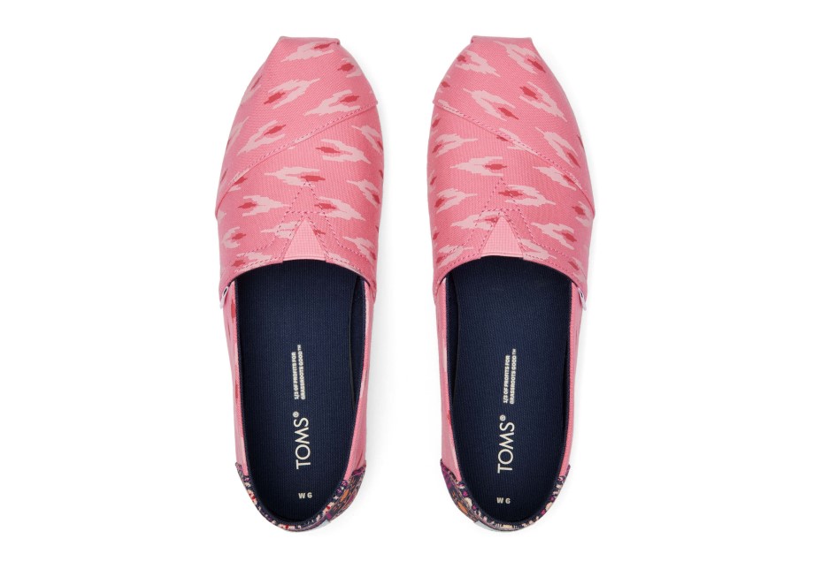 Toms Alpargata Flechas Ikat Rosa