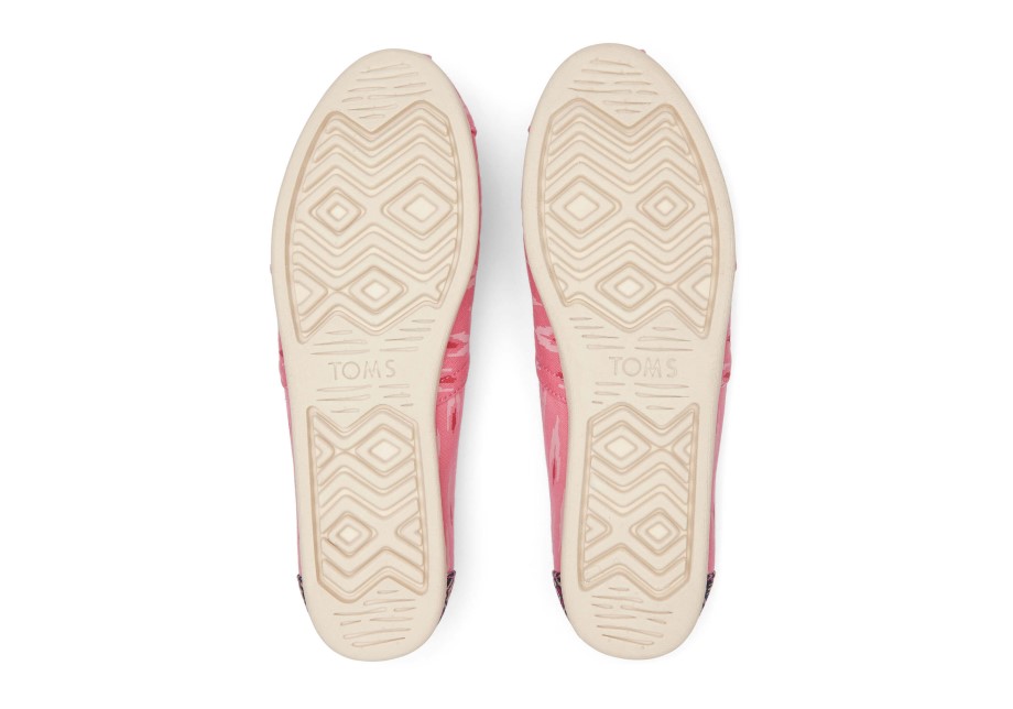 Toms Alpargata Flechas Ikat Rosa