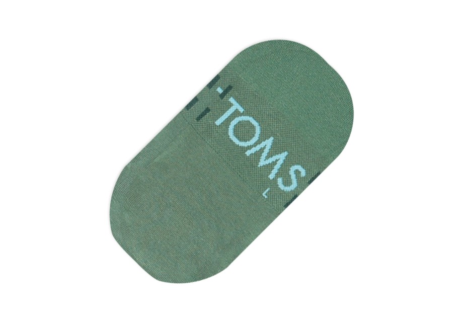 Toms Ultimate No Show Calcetines Verde Verde