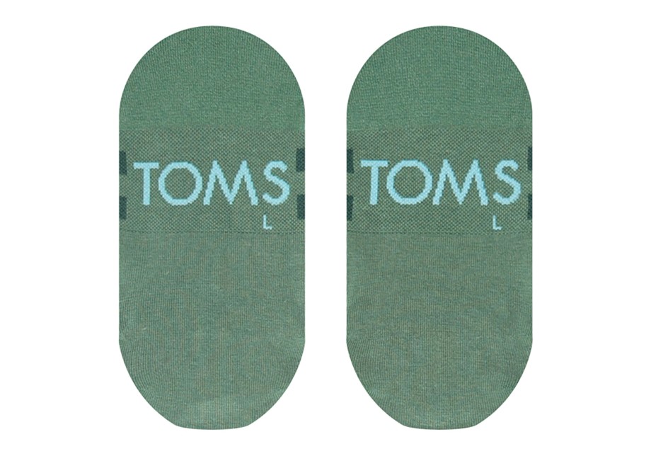 Toms Ultimate No Show Calcetines Verde Verde