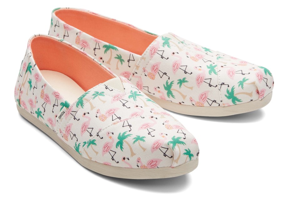 Toms Flamingo Alpargata Arena Clara