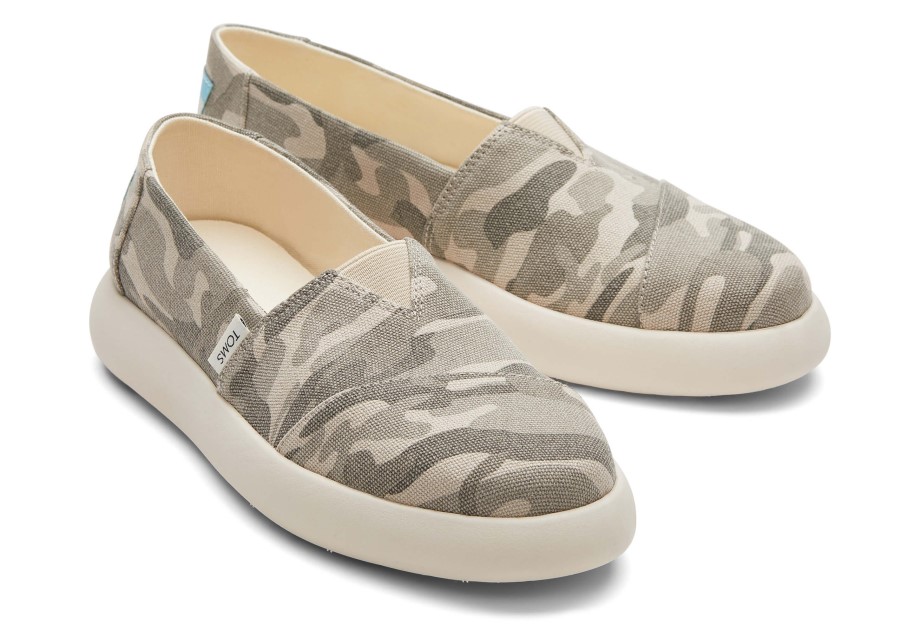 Toms Malva Bosque Gris Camuflaje