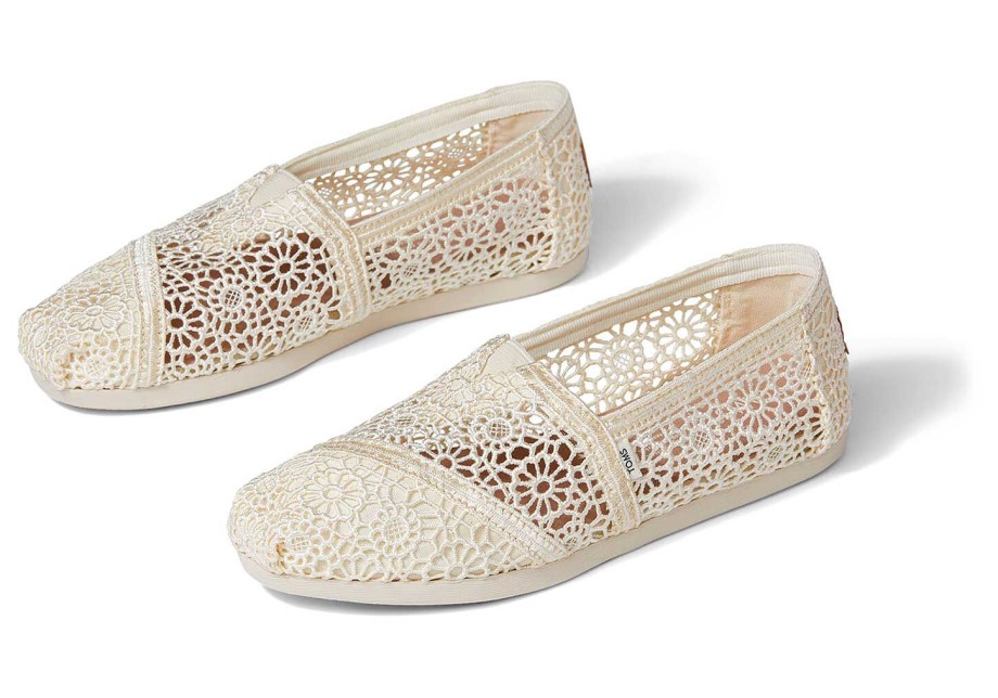Toms Alpargata Marroquí Crochet Natural