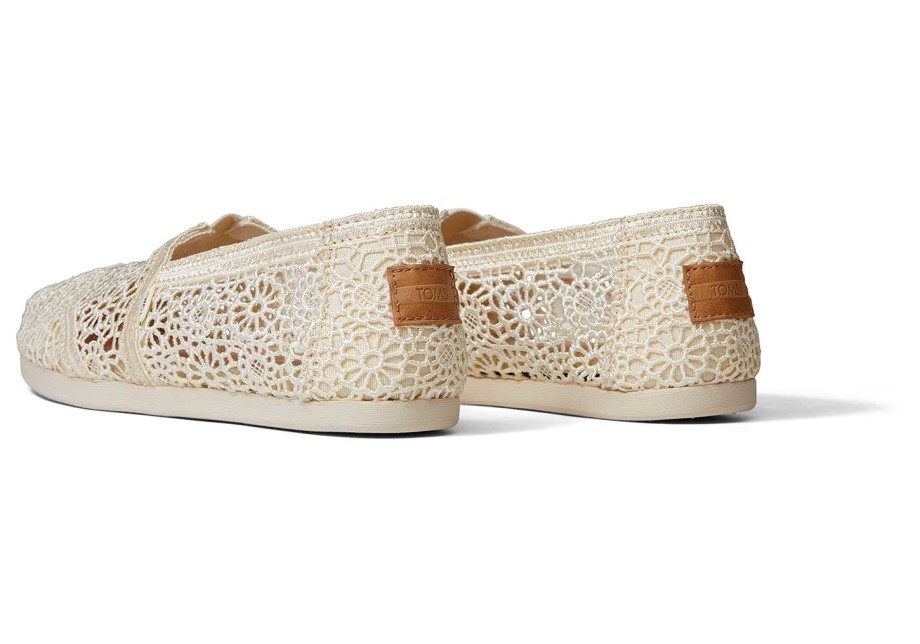 Toms Alpargata Marroquí Crochet Natural