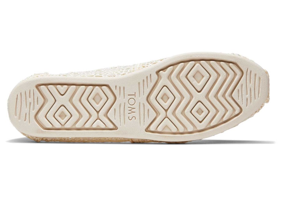 Toms Alpargata Marroquí Crochet Natural