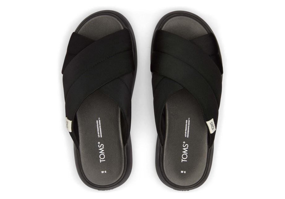 Toms Mallow Crossover Repreve Negro-negro