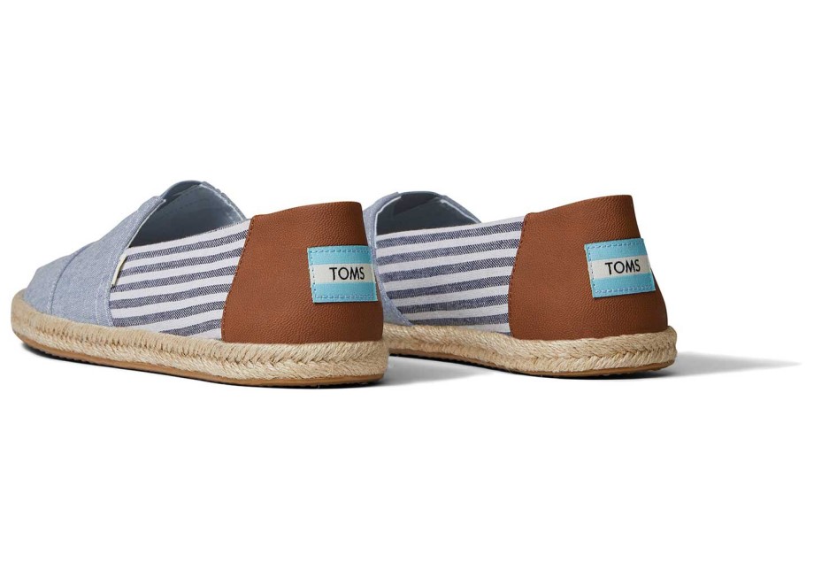 Toms Espadrille Alpargata Navy Sky