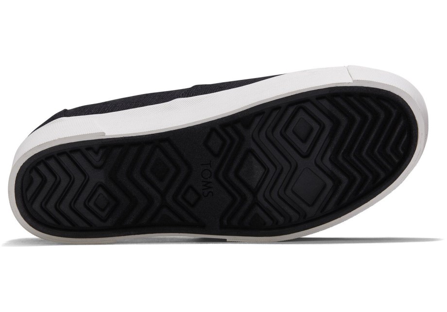 Alpargata Boardwalk Slip On Toms Negro