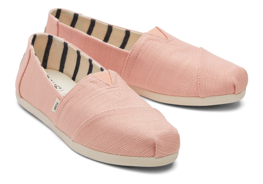 Toms Rosa Alpargata Rosa Empolvado