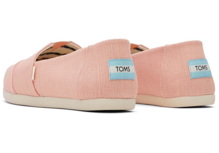 Toms Rosa Alpargata Rosa Empolvado
