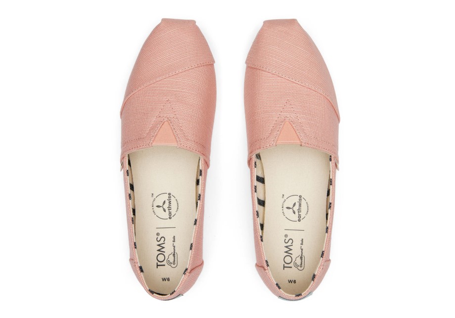 Toms Rosa Alpargata Rosa Empolvado