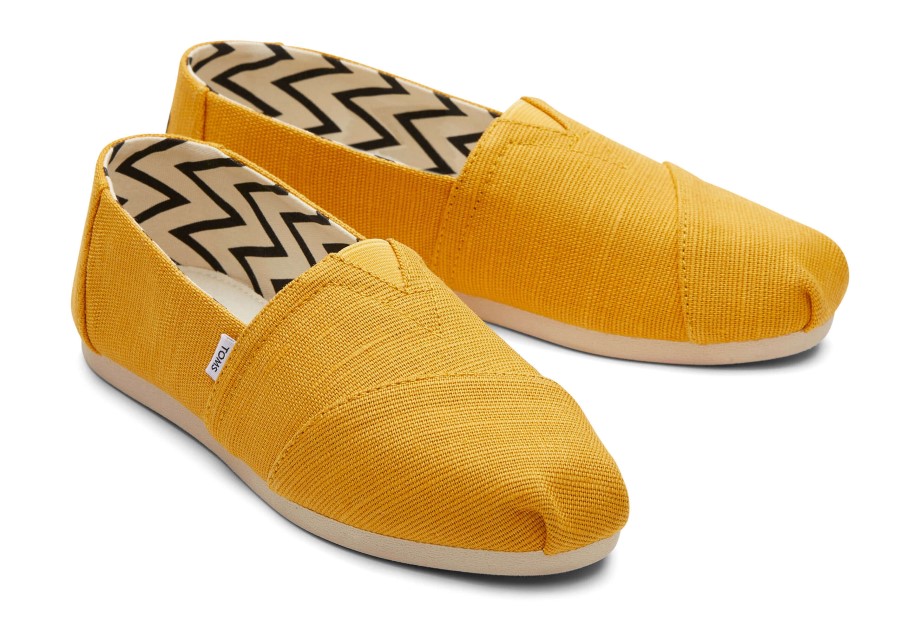 Toms Alpargata Heritage Canvas Amarillo Dorado