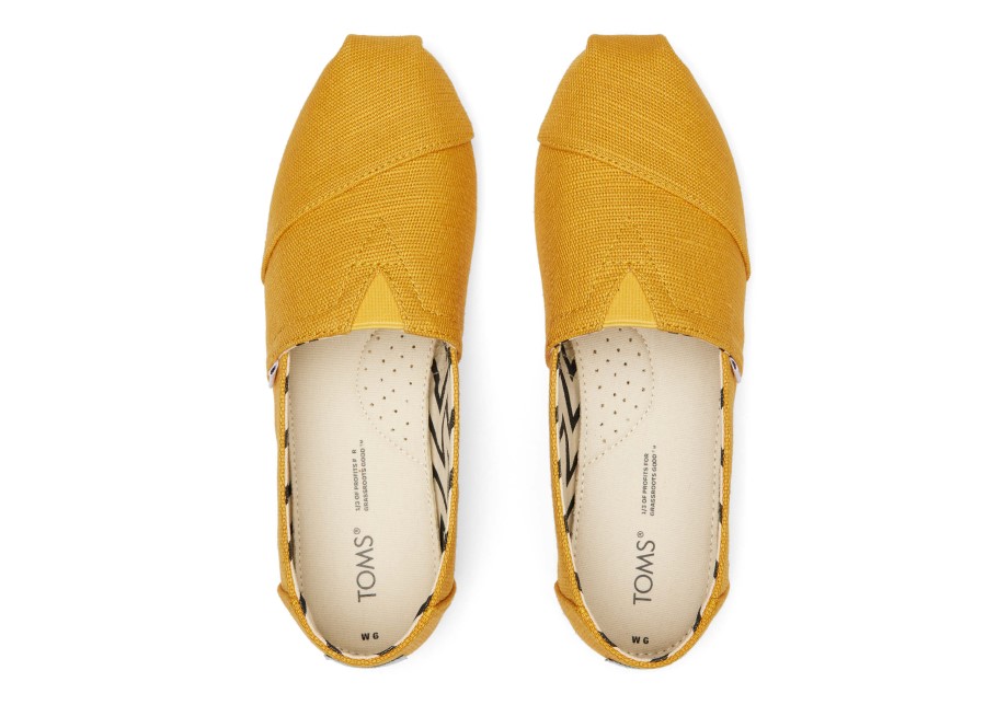 Toms Alpargata Heritage Canvas Amarillo Dorado