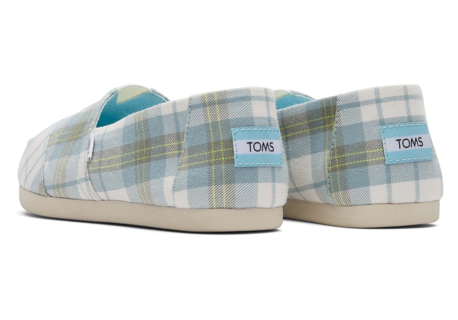 Toms Alpargata Cuadros Cuadros Azules