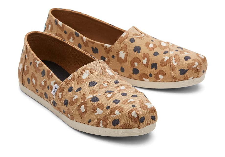 Toms Alpargata Leopardo Marrón Leopardo
