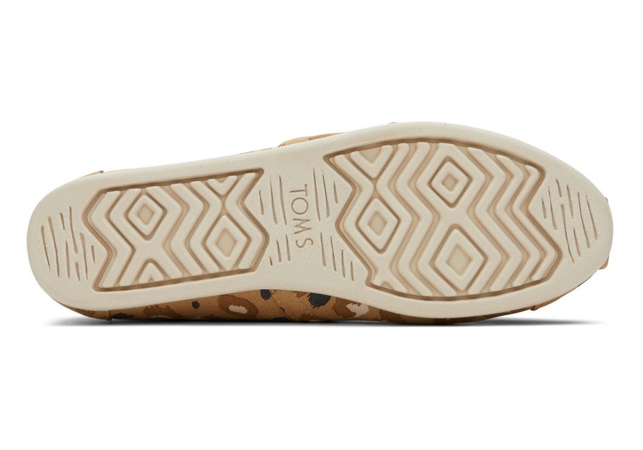 Toms Alpargata Leopardo Marrón Leopardo