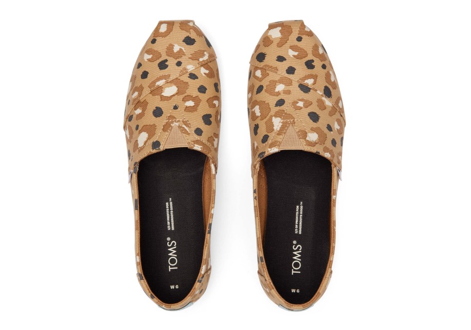 Toms Alpargata Leopardo Marrón Leopardo