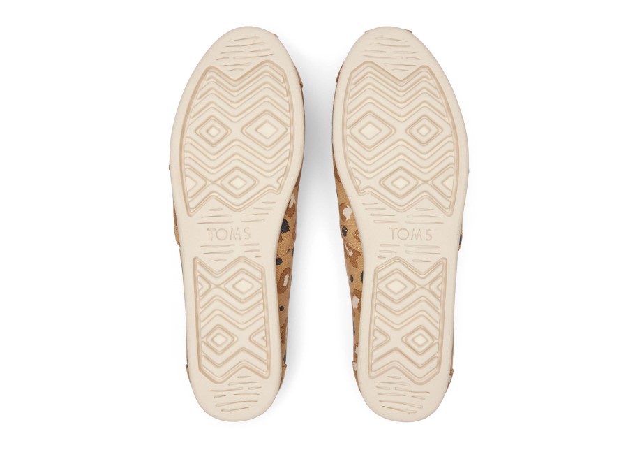 Toms Alpargata Leopardo Marrón Leopardo
