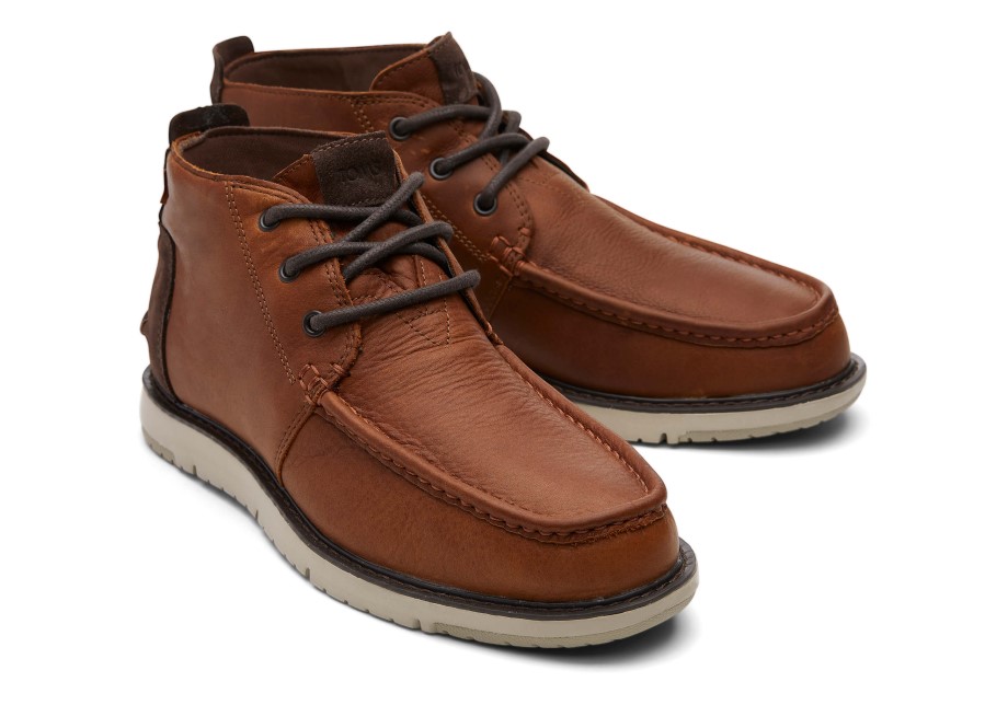 Toms Chukka Bota Impermeable Brushwood Brown