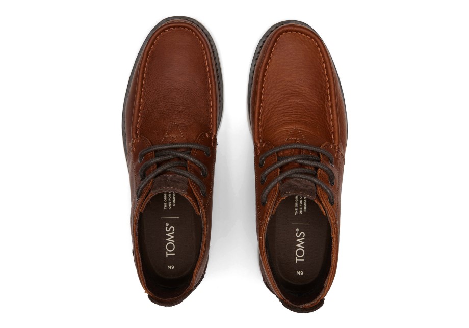 Toms Chukka Bota Impermeable Brushwood Brown