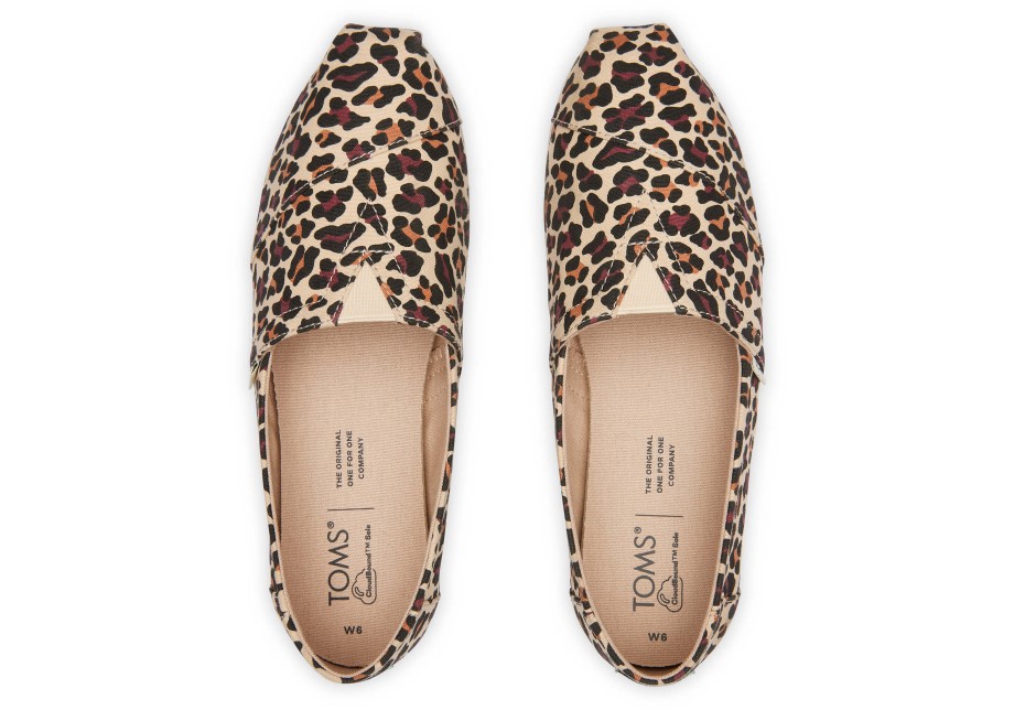 Toms Alpargata De Leopardo Leopardo Beige