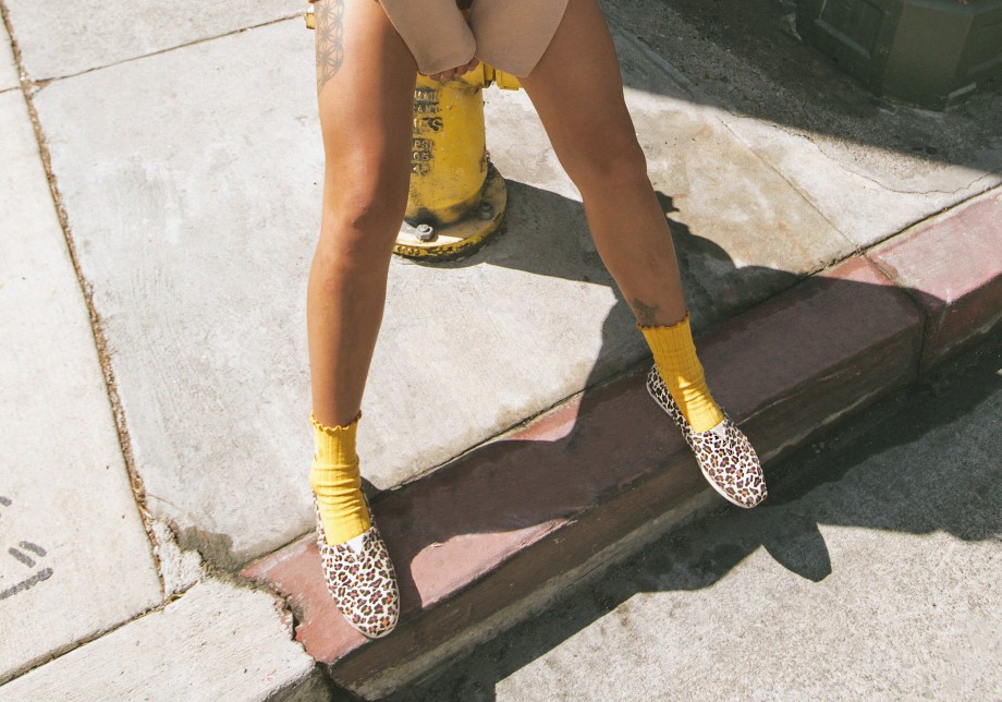 Toms Alpargata De Leopardo Leopardo Beige