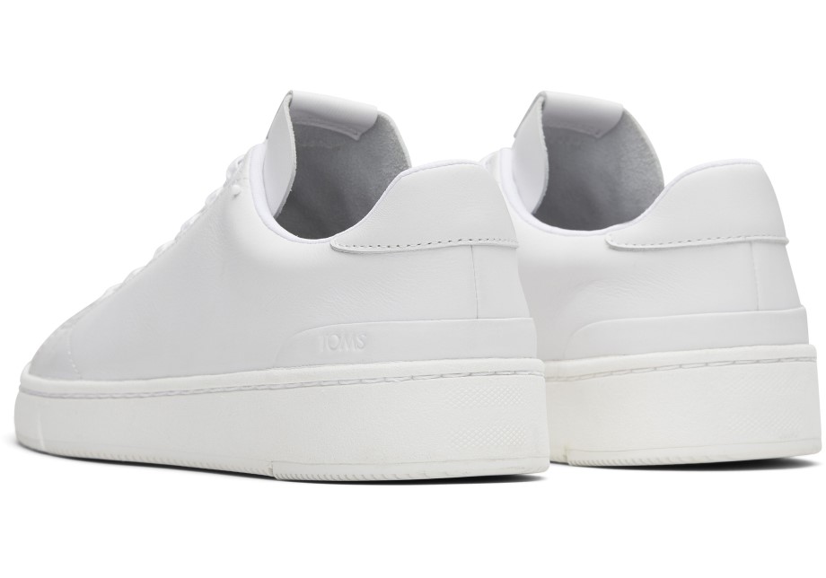 Zapatillas Toms Trvl Lite Cuero Blanco