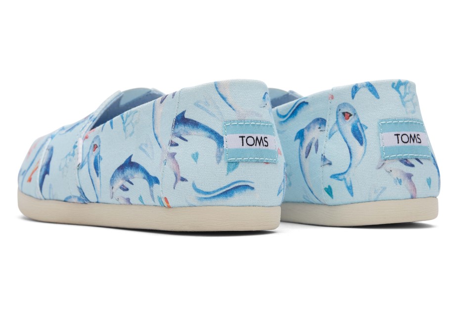 Toms Delfines Alpargata Azul