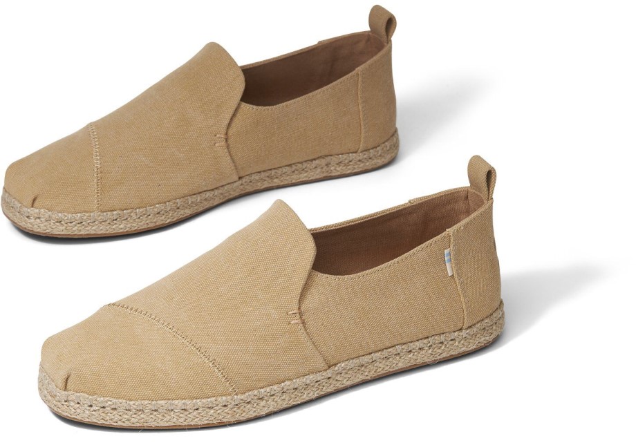 Toms Espadrille Alpargata Tan