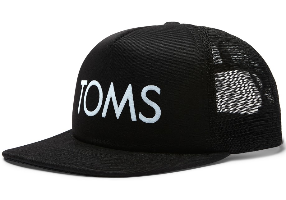 Gorra De Camionero Toms Toms Negra