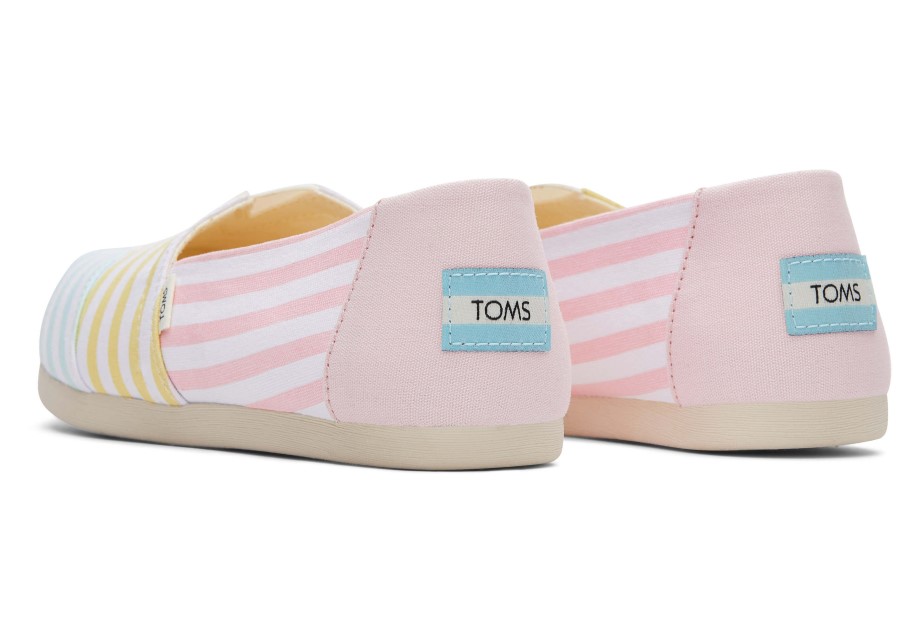 Toms Alpargata Rayas Pastel